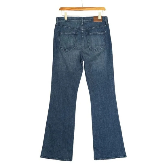 Madewell Flea Market Flare High Waist med Blue Wash Jeans Size 29 Tall - Picture 3 of 8